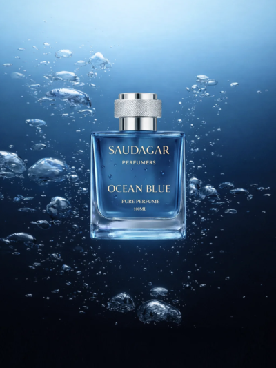 Ocean blue perfume