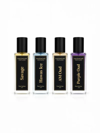 Saudagar 4 piece Perfume Collection